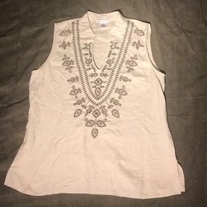 Richard Malcolm women's linen shirt size medium